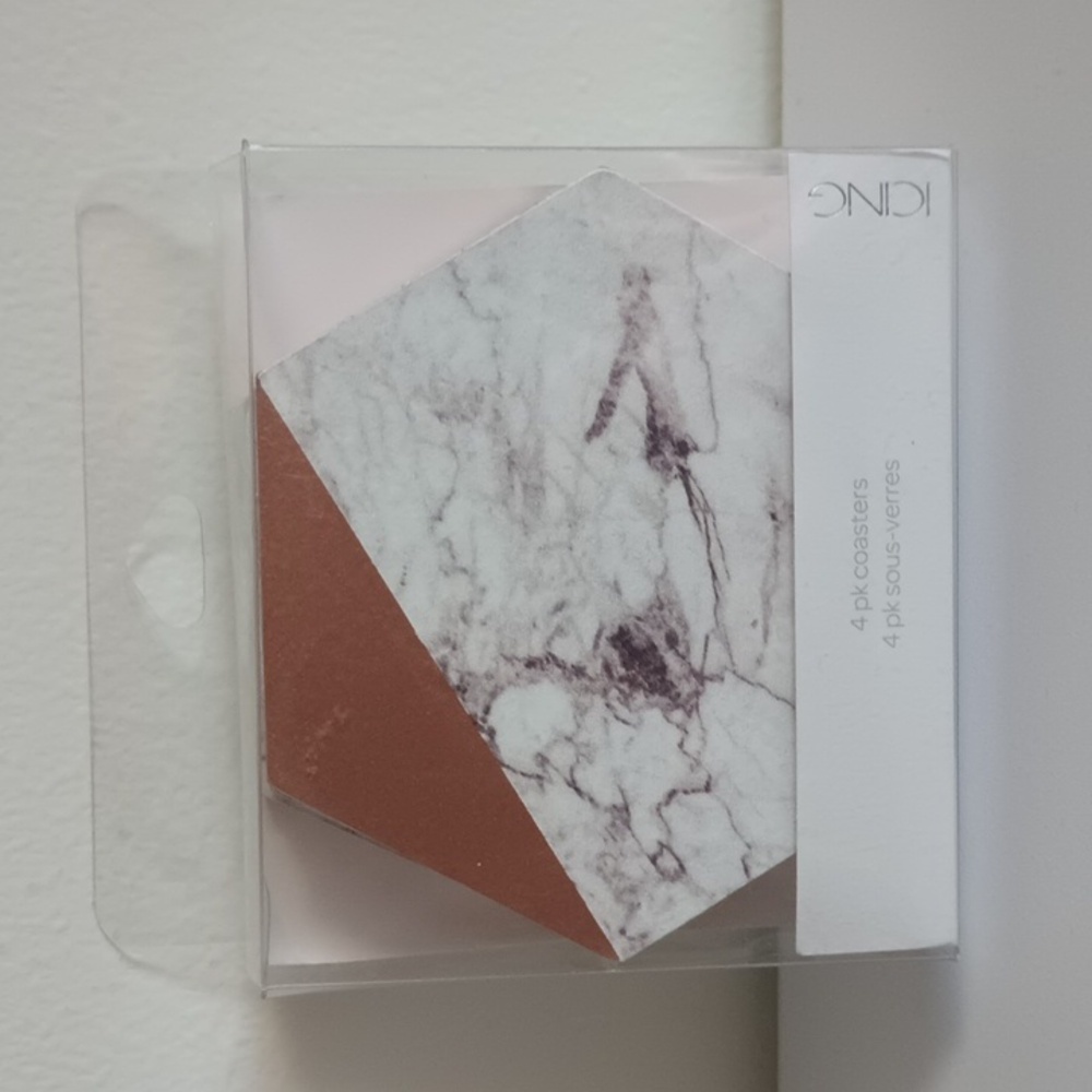 Stylish 4-Pack Coaster Set!